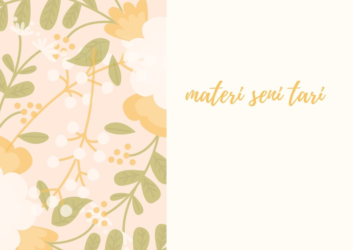 Menentukan Materi Pembelajaran Seni Tari AUD